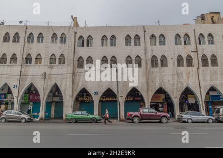 AMMAN, JORDANIE - 23 MARS 2017 : bâtiments dans le centre d'Amman. Banque D'Images