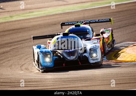 Portimao, Portugal, 21/10/2021, 25 Wolff Jacques (fra), Chalal Théo (fra), Racing Spirit of Leman, Ligier JS P320 - Nissan, action au cours de la 6ème manche de la coupe Michelin le Mans, du 21 au 24 octobre 2021 sur le circuit International de l'Algarve, à Portimao, Portugal - photo Joao Filipe / DPPI Banque D'Images