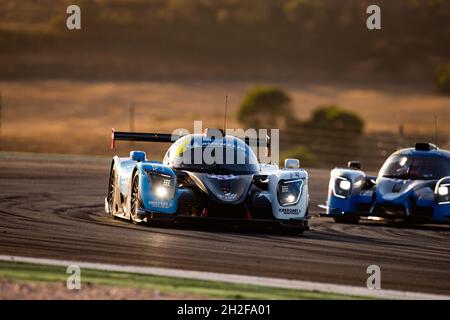 Portimao, Portugal, 21/10/2021, 25 Wolff Jacques (fra), Chalal Theo (fra), Racing Spirit of Leman, Ligier JS P320 - Nissan, action au cours de la 6ème manche de la coupe Michelin le Mans, du 21 au 24 octobre 2021 sur le circuit International de l'Algarve, à Portimao, Portugal - photo: Joupe/DPPI/LiveMedia Banque D'Images