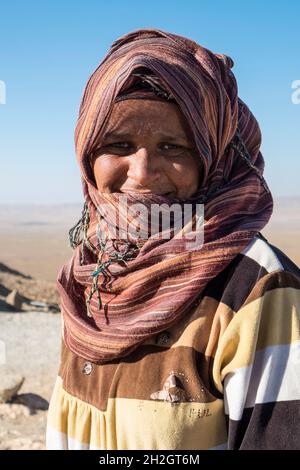 Maroc, Atlas, berber femme Banque D'Images