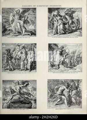 De la Bible de la famille doré contenant l'ancien et le Nouveau Testament, les Apocryphes ornés de gravures, d'illustrations et de la Galerie de la Bible de Dore.Publié à Philadelphie par William T. amies en 1883 Banque D'Images