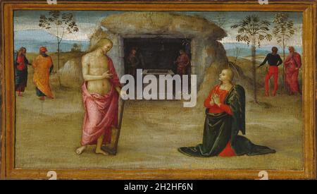 Noli me Tangere, 1500/05.[Le Christ apparaît à Marie Magdalene]. Banque D'Images