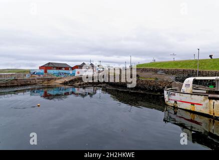 Le port - John O'Groats, Caithness, région des Highlands, Écosse, Royaume-Uni - 18 juillet 2021 Banque D'Images