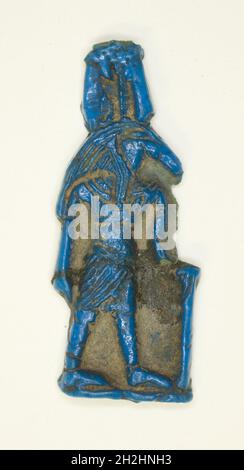 Amulet du Dieu Seth, Égypte, Nouveau Royaume, dynastie 19-20 (environ 1295-1069 BCE). Banque D'Images