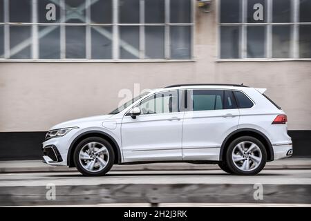 VW Tiguan eHybrid photo Anders Wiklund / TT code 10040 Banque D'Images