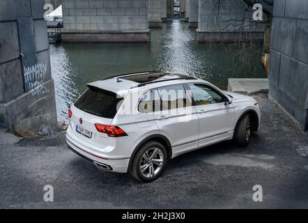 VW Tiguan eHybrid photo Anders Wiklund / TT code 10040 Banque D'Images