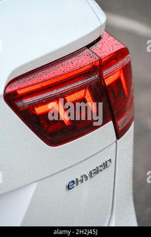 VW Tiguan eHybrid, détail photo Anders Wiklund / TT code 10040 Banque D'Images