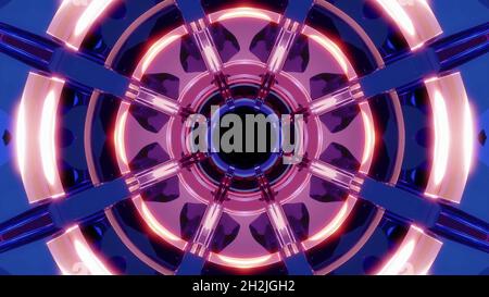 3D 4K UHD d'abstraction brillante Banque D'Images