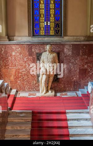 GORI, GÉORGIE - 15 JUILLET 2017 : intérieur du musée Staline dans la ville de Gori, Géorgie. Banque D'Images