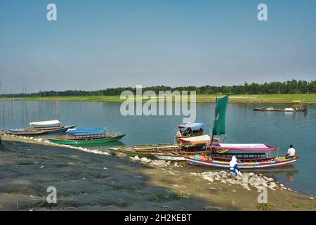 Photo du fleuve Bangladesh Banque D'Images