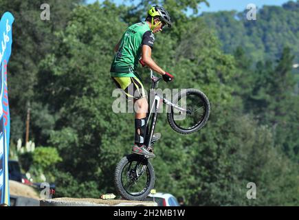 Barcelona Cup of Vallgorguina Trial Bikes, Barcelone, Catalogne, Espagne Banque D'Images