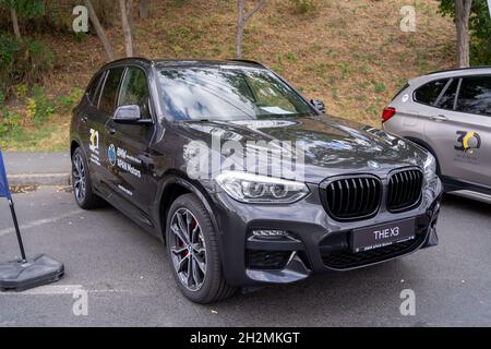 Galati, Roumanie - 15 septembre 2021 : nouvelle BMW X3 2021 Banque D'Images