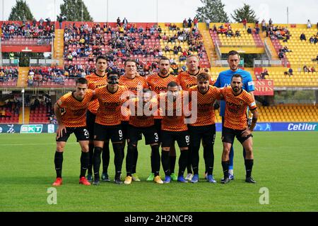 Stadio Ciro Vigorito, Benevento, Italie, 23 octobre 2021,Benevento Calcio pendant Benevento Calcio vs Cosenza Calcio - Ligue italienne de championnat de football BKT Banque D'Images