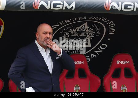 Stadio Libero Liberati, Terni, Italie, 23 octobre 2021,Le président Stefano Bandecchi (Ternana) pendant Ternana Calcio vs LR Vicenza - Ligue italienne de championnat de football BKT Banque D'Images