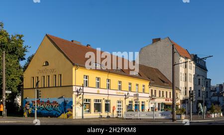 Bâtiment historique dans le quartier de Köpenick à Berlin, Allemagne Banque D'Images