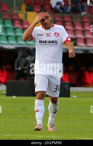 Terni, Italie.23 octobre 2021.Dalmonte Nicola(Ternana) pendant Ternana Calcio vs LR Vicenza, Ligue italienne de championnat de football BKT à Terni, Italie, octobre 23 2021 crédit: Independent photo Agency/Alamy Live News Banque D'Images