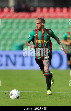 Terni, Italie.23 octobre 2021.Palumbo Antony (Ternana) pendant Ternana Calcio vs LR Vicenza, Ligue italienne de championnat de football BKT à Terni, Italie, octobre 23 2021 crédit: Independent photo Agency/Alamy Live News Banque D'Images