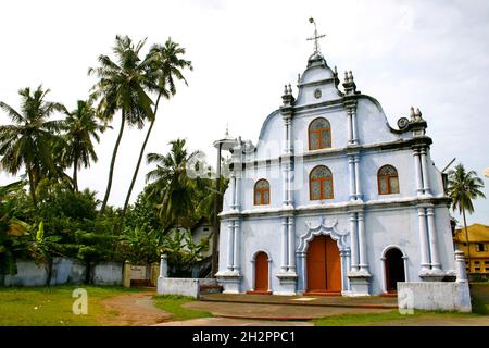 INDE, KERALA, COCHIN, ERNAKULAM, KOCHI,ÉGLISE SAINTE-MARIE À COCHIN Banque D'Images