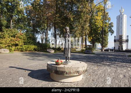 Kiev, Ukraine - 6 octobre 2021: Holodomor victimes Memorial Complex en Ukraine. Banque D'Images