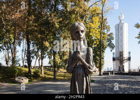 Kiev, Ukraine - 6 octobre 2021: Holodomor victimes Memorial Complex en Ukraine. Banque D'Images