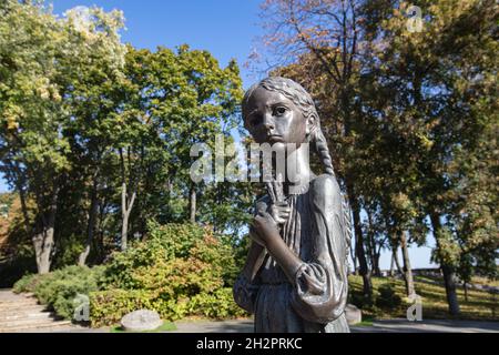 Kiev, Ukraine - 6 octobre 2021: Holodomor victimes Memorial Complex en Ukraine. Banque D'Images