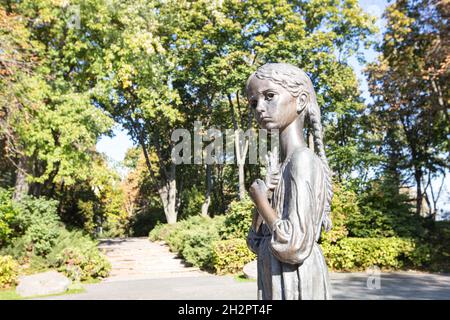 Kiev, Ukraine - 6 octobre 2021: Holodomor victimes Memorial Complex en Ukraine. Banque D'Images