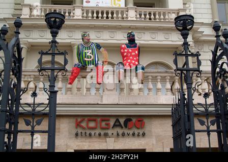 Europa, Ungarn, Budapest, Kogart, Galerie und café in der Andrássy Straße Banque D'Images