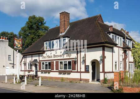 The Ham Brewery Tap Pub, Ham Street, Ham, London Borough of Richmond upon Thames, Greater London, Angleterre, Royaume-Uni Banque D'Images