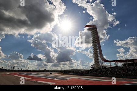 Action pittoresque.Grand Prix des États-Unis, samedi 23 octobre 2021.Circuit of the Americas, Austin, Texas, États-Unis. Banque D'Images