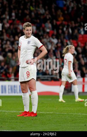 Londres, Royaume-Uni.23 octobre 2021.Ellen White, d'Angleterre femmes lors du match de qualification de la coupe du monde des femmes entre les femmes d'Angleterre et les femmes d'Irlande du Nord au stade Wembley, Londres, Angleterre, le 23 octobre 2021.Photo de Carlton Myrie.Utilisation éditoriale uniquement, licence requise pour une utilisation commerciale.Aucune utilisation dans les Paris, les jeux ou les publications d'un seul club/ligue/joueur.Crédit : UK Sports pics Ltd/Alay Live News Banque D'Images