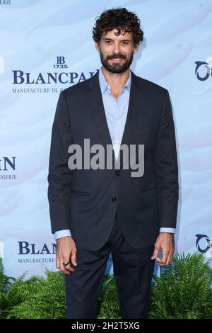 LAGUNA BEACH, ORANGE COUNTY, CALIFORNIE, États-Unis - OCTOBRE 23 : l'acteur Austin Nichols arrive à la 14e fête d'été annuelle Oceana SeaChange qui a eu lieu dans une résidence privée le 23 octobre 2021 à Laguna Beach, Orange County, Californie, États-Unis.(Photo de Xavier Collin/image Press Agency) Banque D'Images