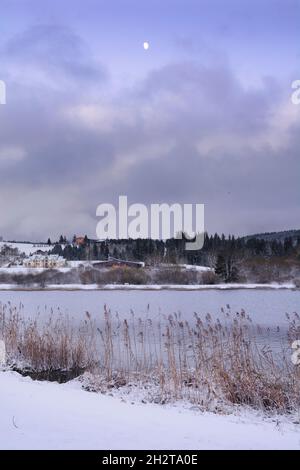 Voir autour de Saint Point Lac, France Banque D'Images