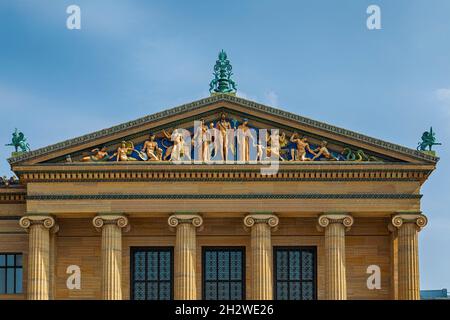 2600 Benjamin Franklin Parkway, musée d'art de Philadelphie, est la pièce maîtresse du quartier des musées de la ville - et le point de vue des photographes populaires. Banque D'Images