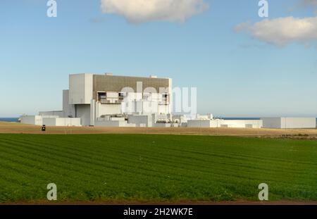 Centrale nucléaire de Torness près de Dunbar, en Écosse Banque D'Images