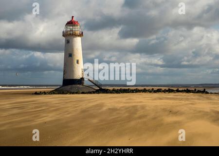 Talacre Beach Banque D'Images