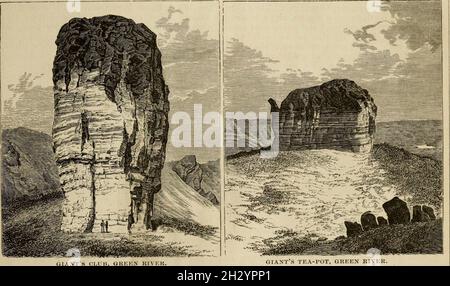 Le touriste du Pacifique : guide transcontinental illustré de Williams, de l'Atlantique à l'océan Pacifique : contenant des descriptions complètes des chemins de fer à travers le continent, Banque D'Images