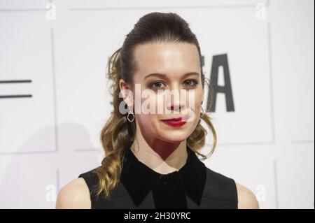 Chloe Pirrie assiste aux MOET British Independent film Awards 2015, au Billingsgate Market à Londres Banque D'Images