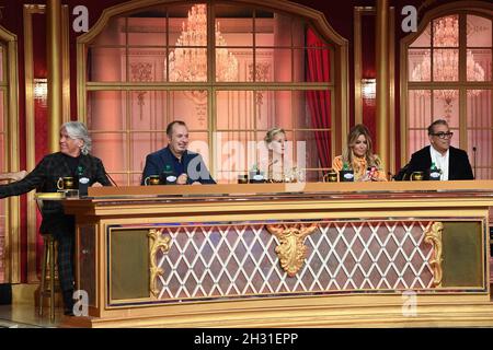 Rome, Italie.23 octobre 2021.Rome: Danse avec les étoiles - deuxième soir.Photo : crédit du jury : Agence photo indépendante/Alamy Live News Banque D'Images