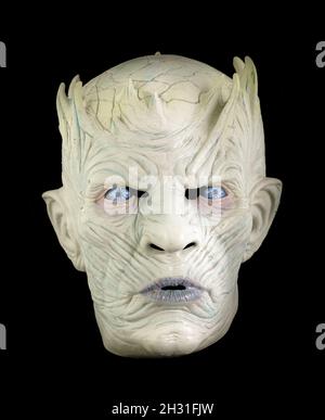 Masque de visage Roi de nuit - jeu de Thrones Banque D'Images