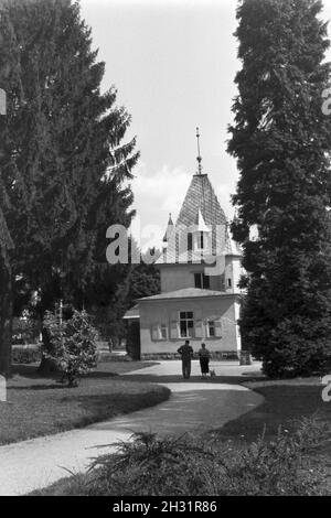 Urlaub im Schwarzwald, Deutsches Reich 1930er Jahre. Vacances dans la Forêt Noire, Allemagne 1930. Banque D'Images