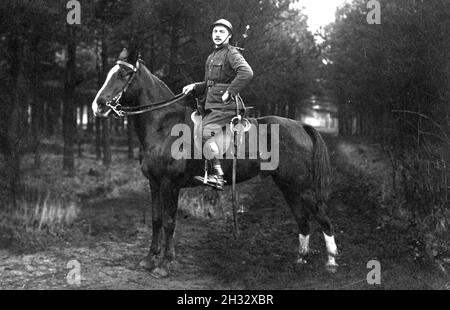 WW1 soldat belge Banque D'Images