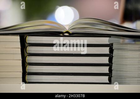 Francfort-sur-le-main, Allemagne.22 octobre 2021.Livres à la Foire de Francfort, Allemagne, ville de Francfort, 22.Octobre 2021.Credit: Frank May/dpa/Alay Live News Banque D'Images