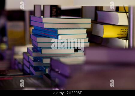Francfort-sur-le-main, Allemagne.23 octobre 2021.Livres à la Foire de Francfort, Allemagne, ville de Francfort, 23.Octobre 2021.Credit: Frank May/dpa/Alay Live News Banque D'Images