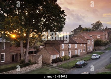 Church Hill Crayke York North Yorkshire Banque D'Images