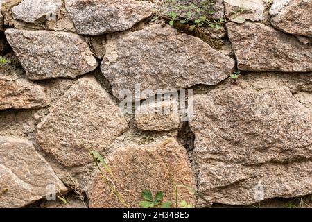 Mur de pierres Banque D'Images