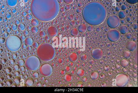 Gros plan de bulles Banque D'Images