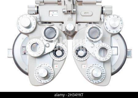 Machine classique pour vérifier l'état de vision Banque D'Images