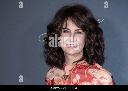 Valérie Lemercier assistant à la première Aline au Grand Rex Cinema à Paris, France, le 25 octobre 2021.Photo d'Aurore Marechal/ABACAPRESS.COM Banque D'Images