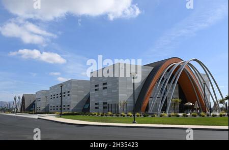 TUSTIN, CALIFORNIE - 24 octobre 2021 : la Legacy Magnet Academy met l'accent sur la technologie, l'innovation, la conception et l'esprit d'entreprise (TIDE) Banque D'Images