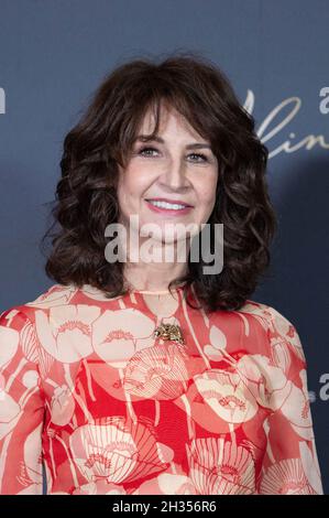 Valérie Lemercier assistant à la première Aline au Grand Rex Cinema à Paris, France, le 25 octobre 2021.Photo d'Aurore Marechal/ABACAPRESS.COM Banque D'Images